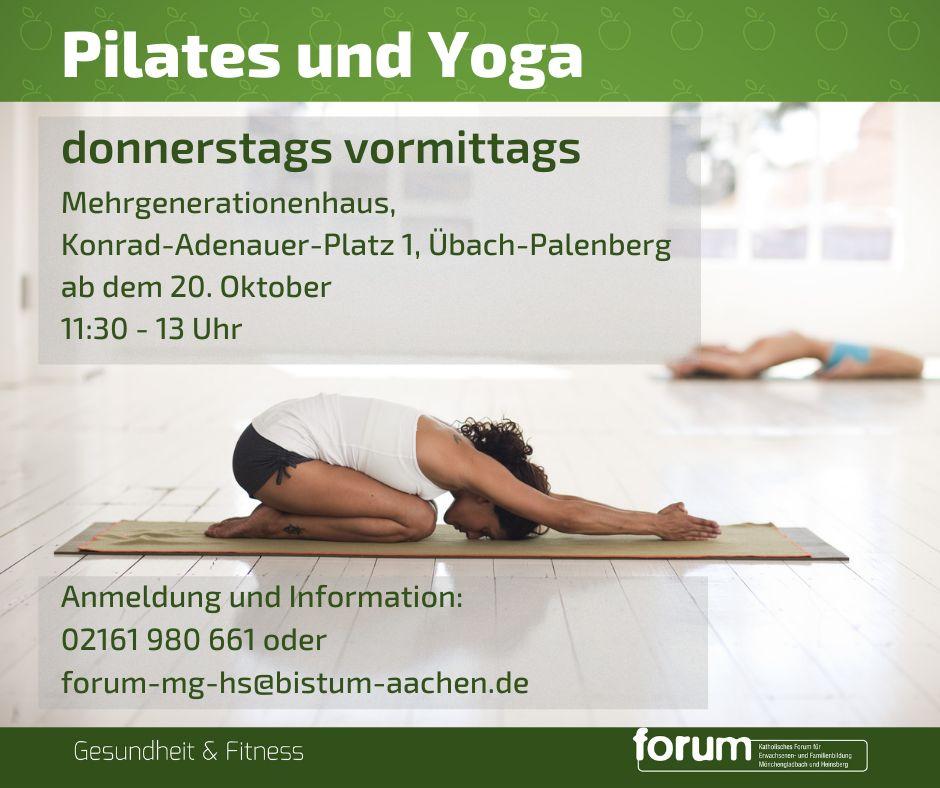 Pilates und Yoga (c) Forum MG HS