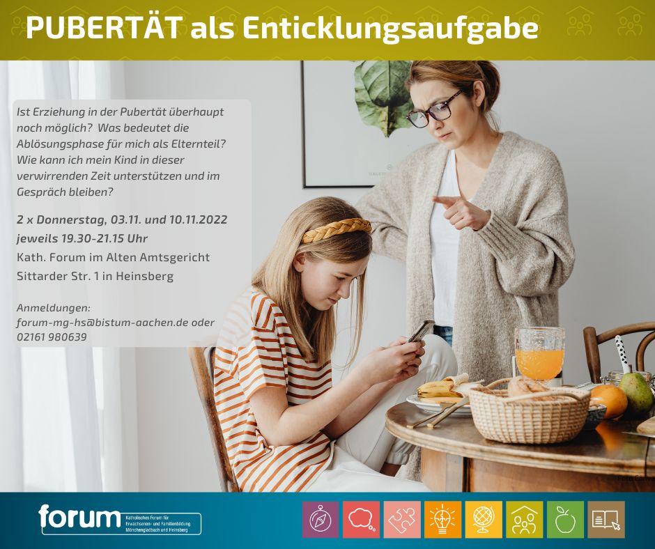 Pubertät als Entwicklugnsaufgabe (c) Forum MG HS